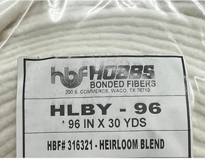 Hobbs Heirloom 80/20 Batting - Roll 96" x 30'