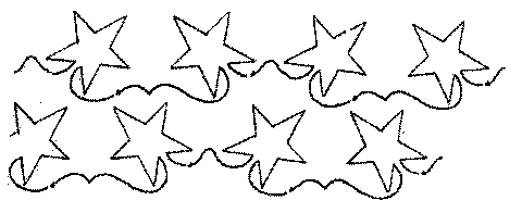 Stars - 8 (2 rows of 4