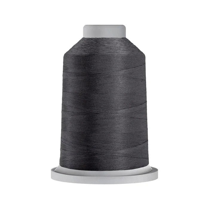 Spool of dark gray thread