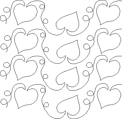 Ivy Vine Interlocking 8"