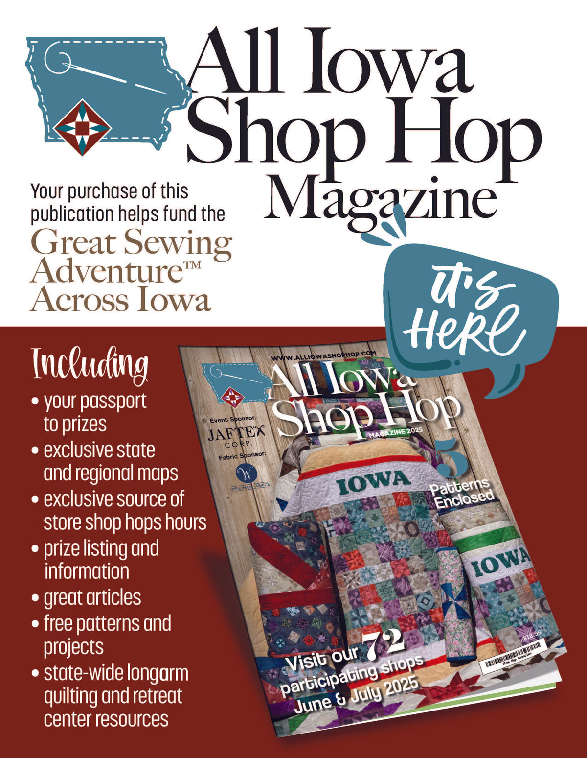 2025 All-Iowa Shop Hop Magazine