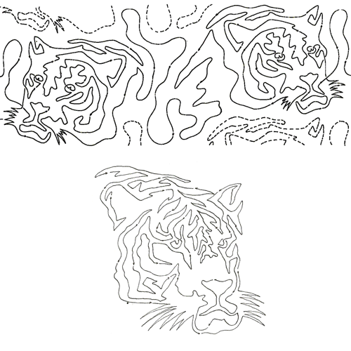 Toni w/Block (two pictures A & B)