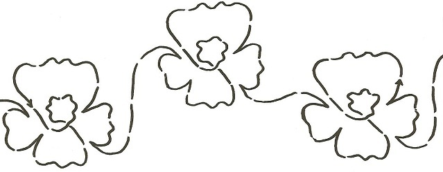 Pansy Border (Interlocking)