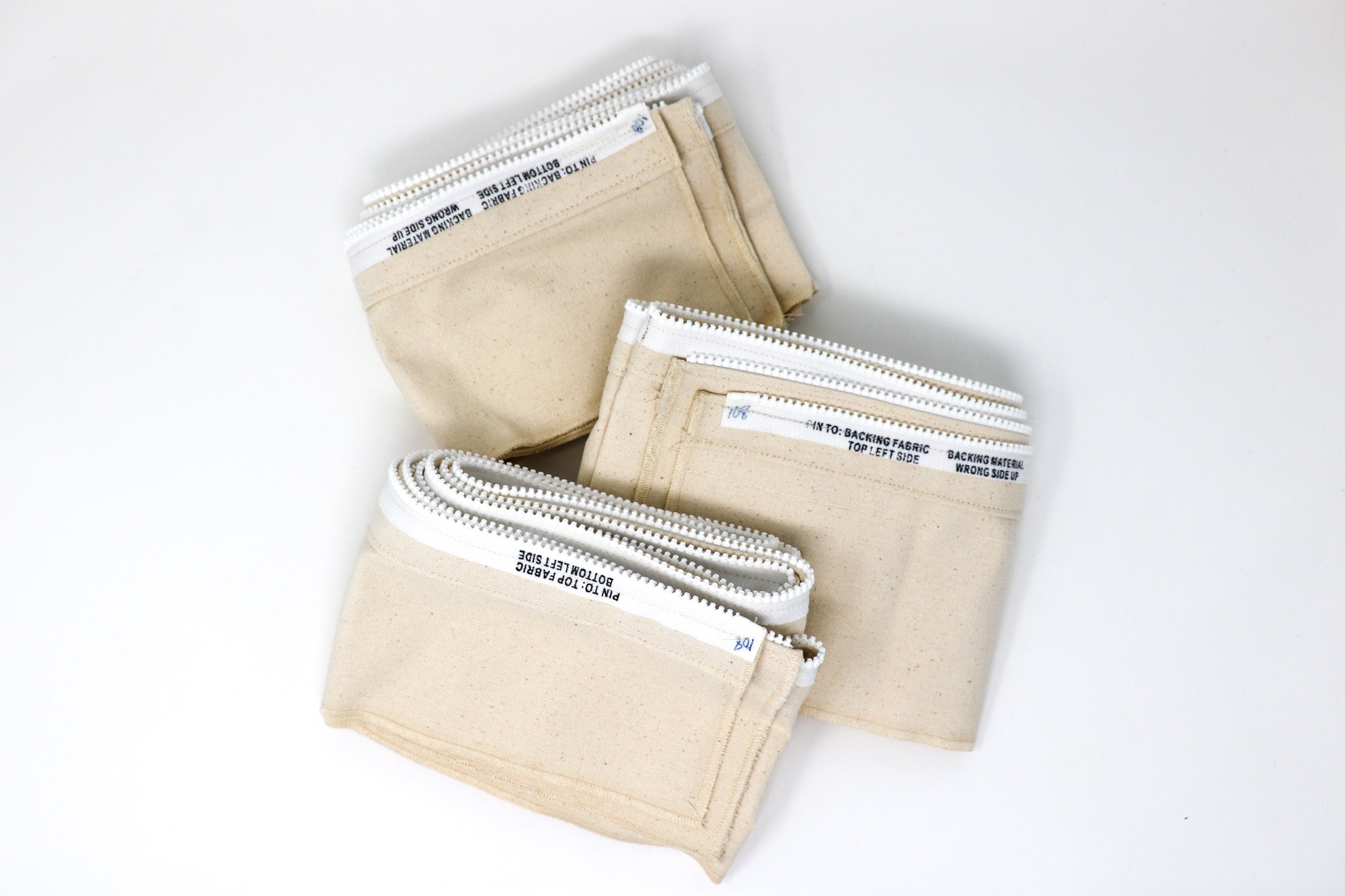 10FT ZIPPERS W/TABS