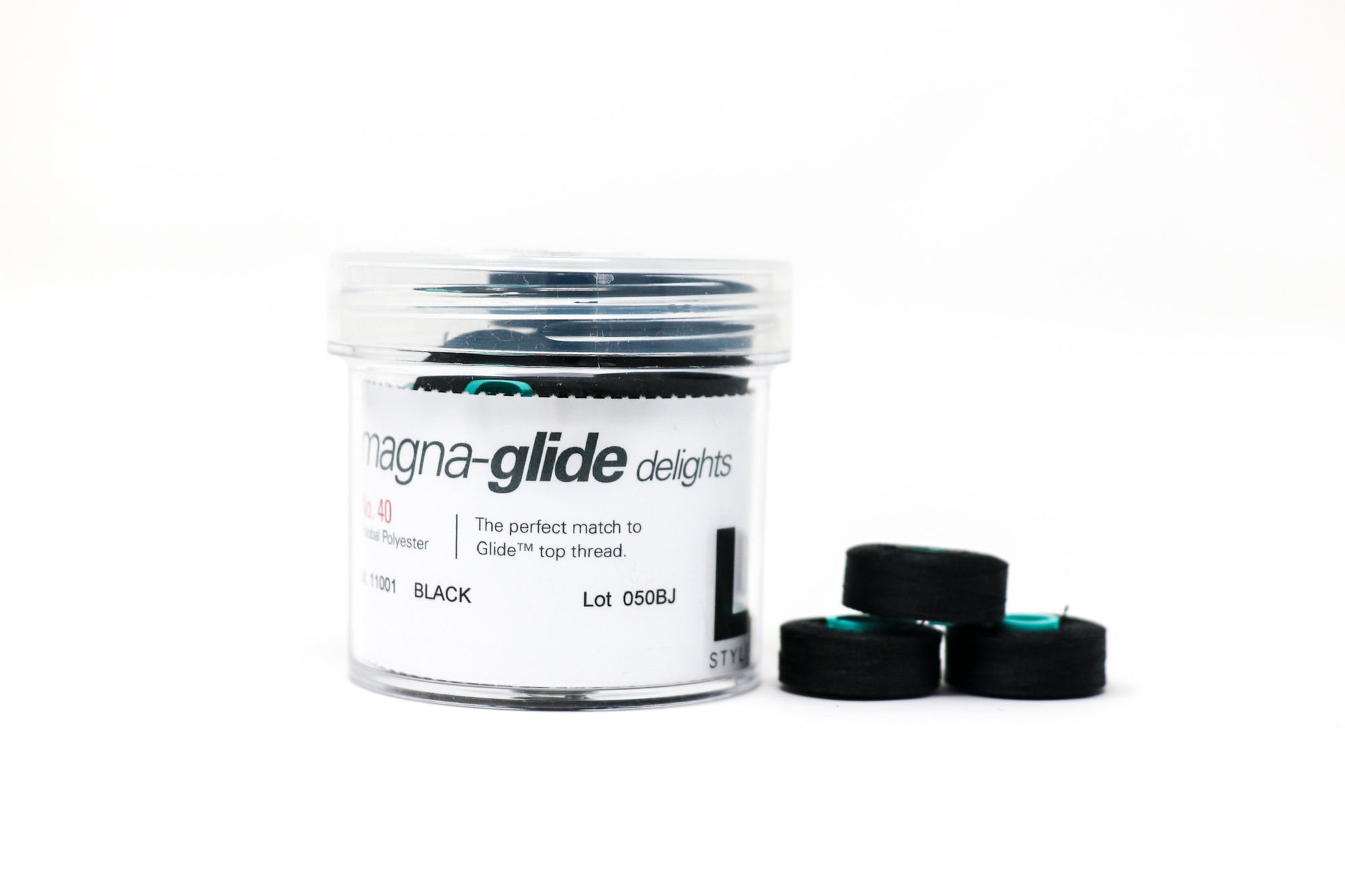 Glide Polyester Thread - Black 11001