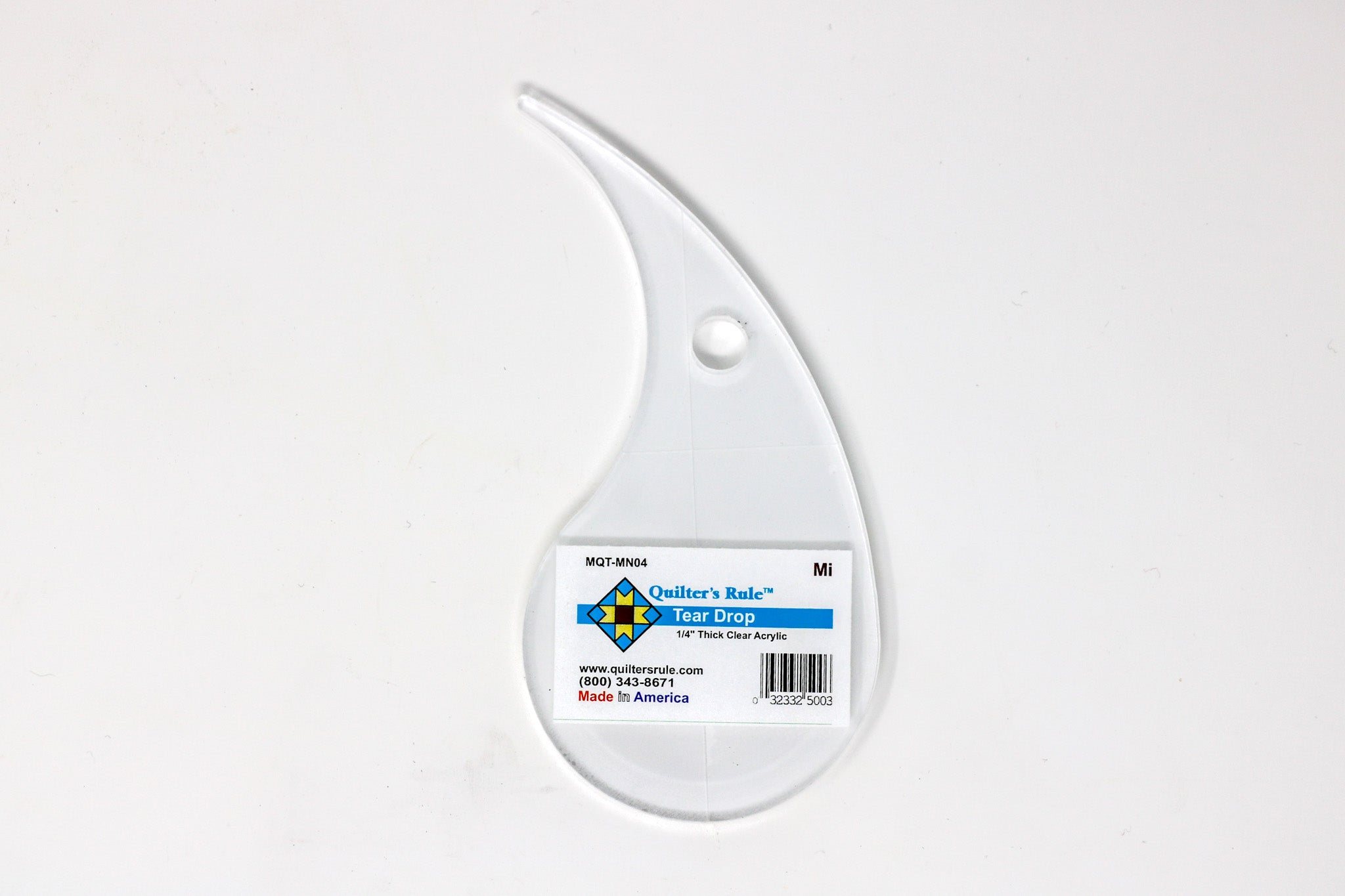 Quilters Rule Tear Drop Mini – Nolting Longarm Quilting Machines