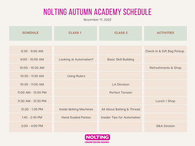 Nolting Autumn Academy & Holiday Specials